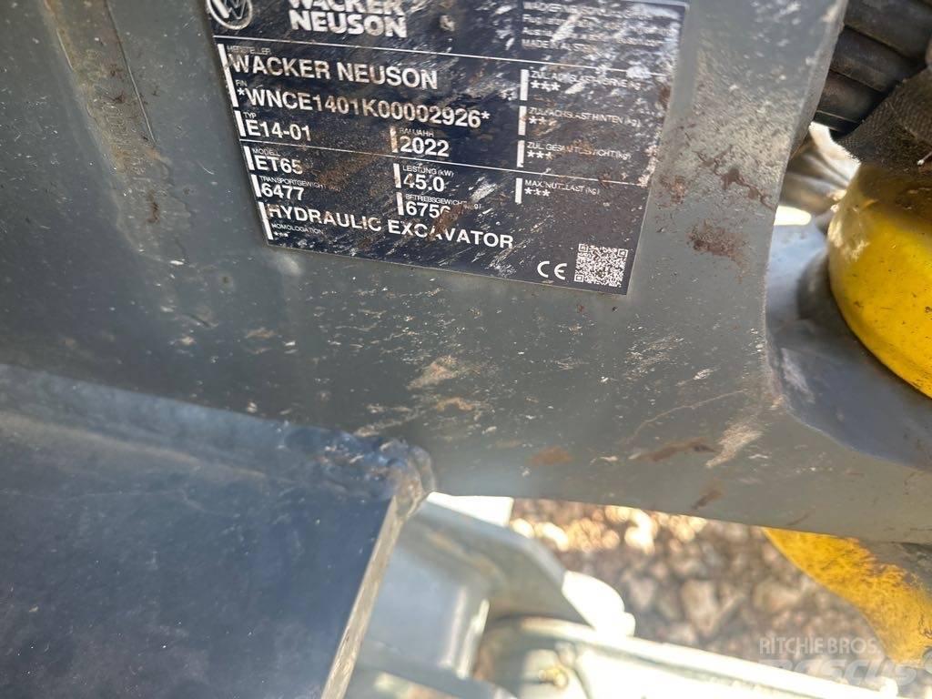 Wacker Neuson ET65 Koparki gąsienicowe