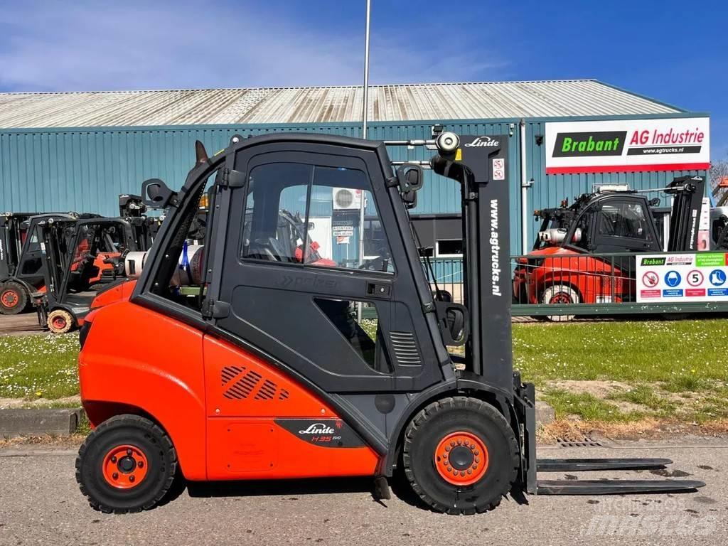 Linde H35T-02 Wózki LPG
