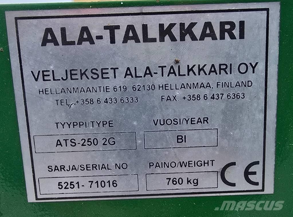 Ala-talkkari ATS 250 Pługi wirnikowe