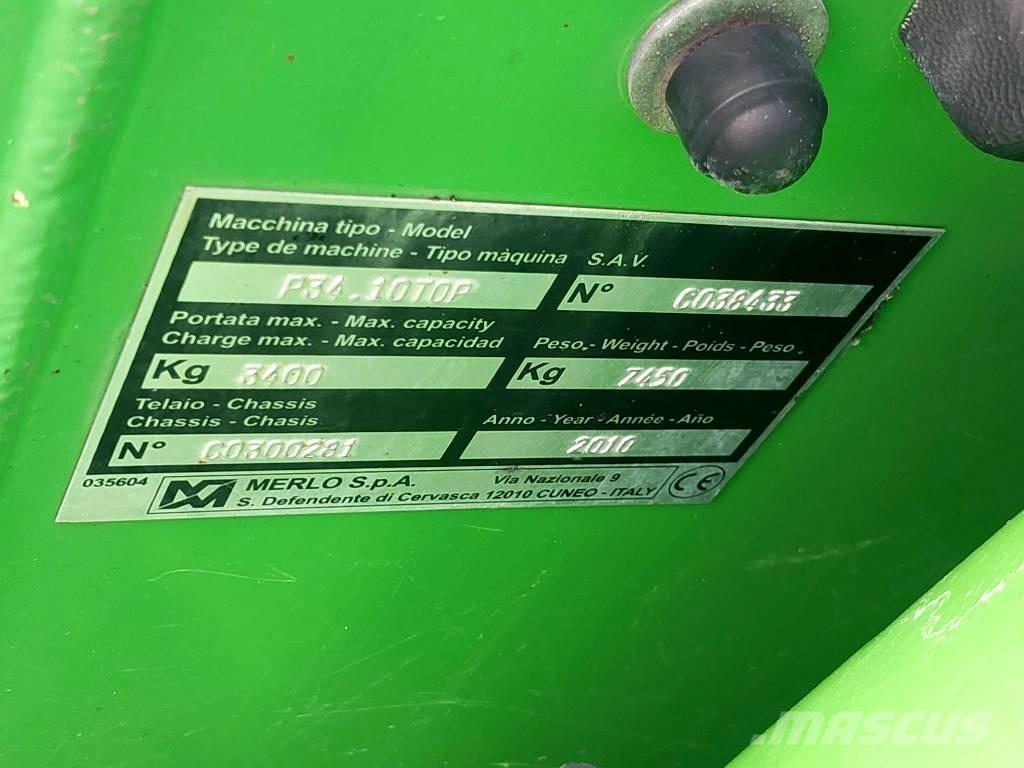 Merlo P34.10 TOP Ładowarki teleskopowe