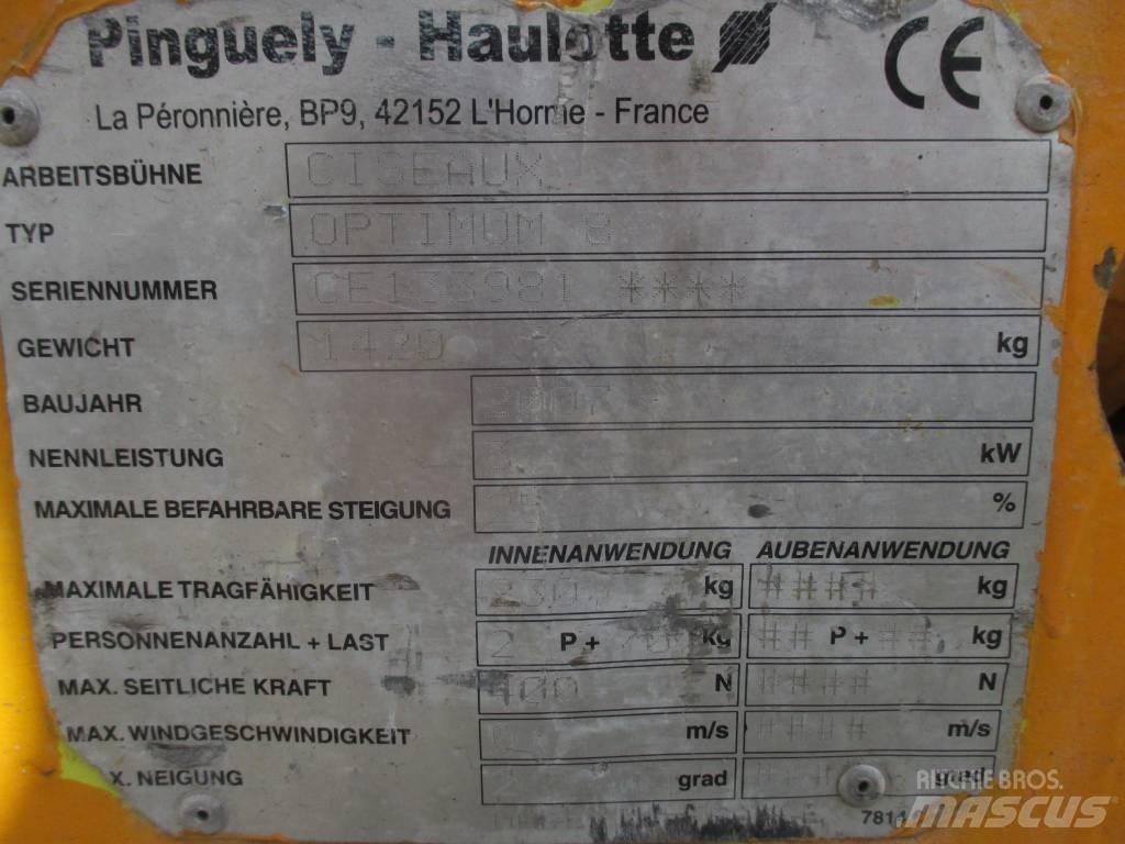 Haulotte Optimum  8 Podnośniki nożycowe