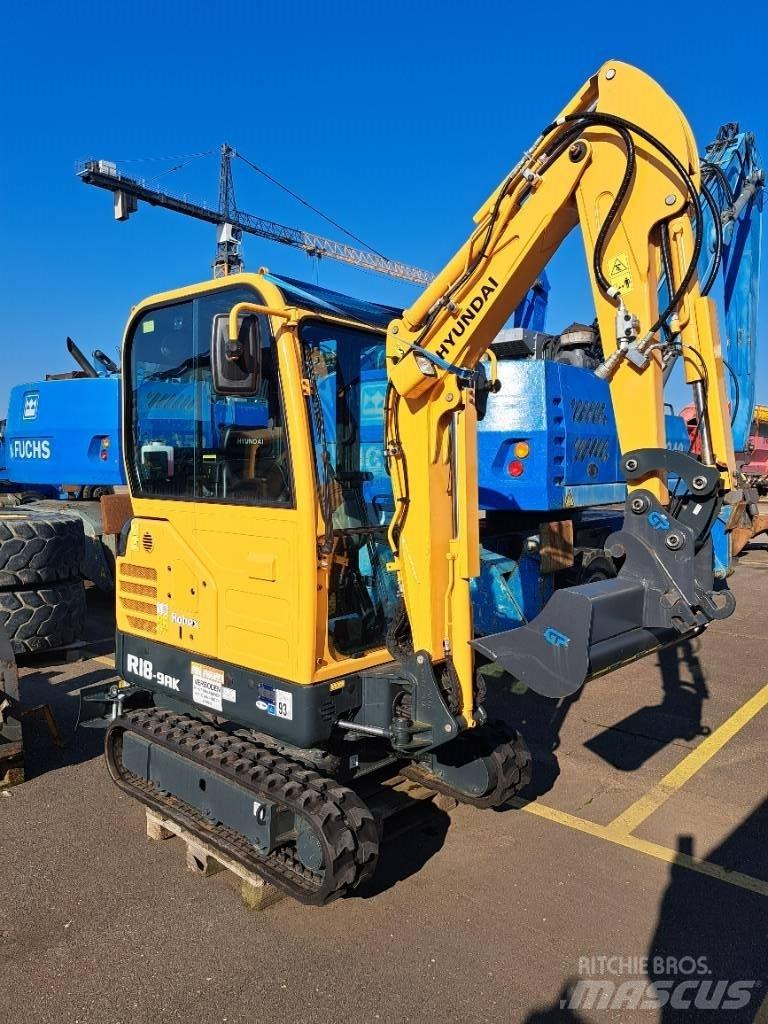 Hyundai R18-9AK Minikoparki