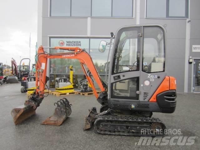 Hitachi ZX 18 Minikoparki