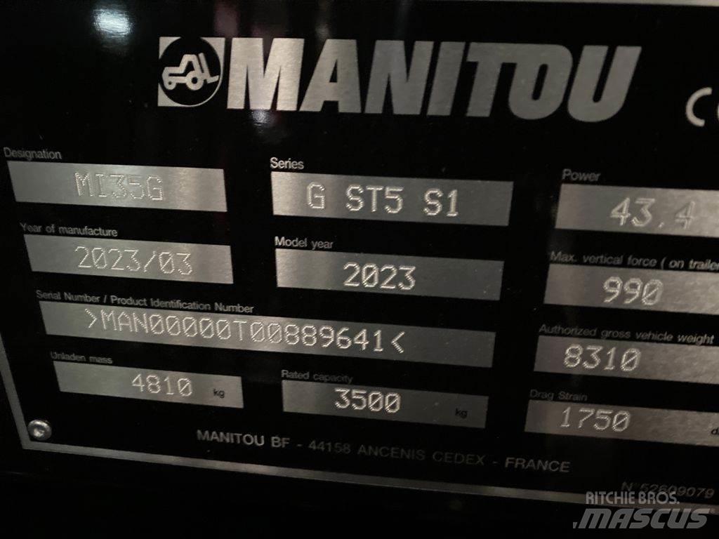 Manitou MI35G Wózki LPG