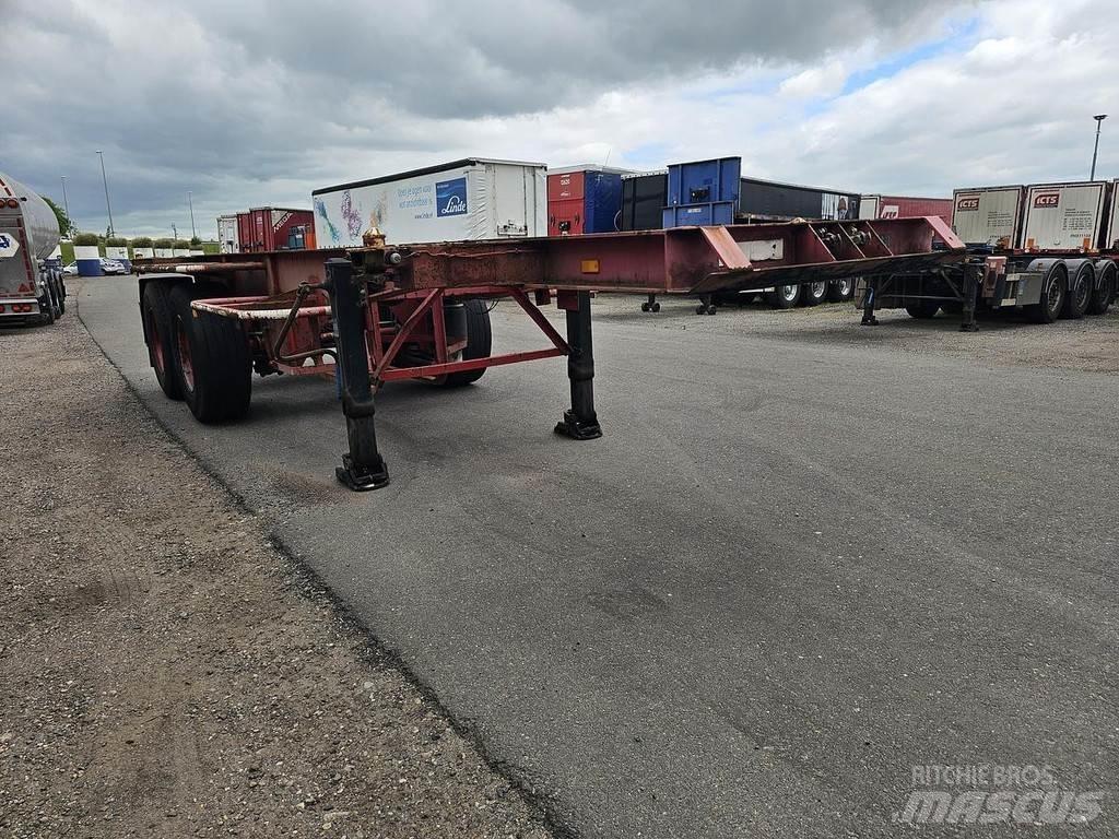 Pacton TXC 230-2 Naczepy do transportu kontenerów