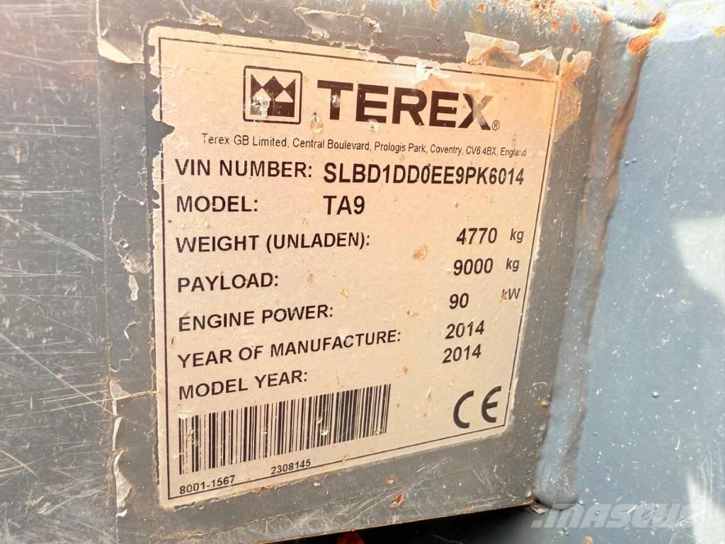 Terex TA9 Wozidła kolebkowe