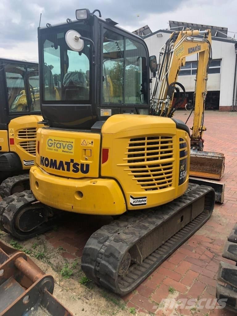 Komatsu PC55MR- 5MO Minikoparki