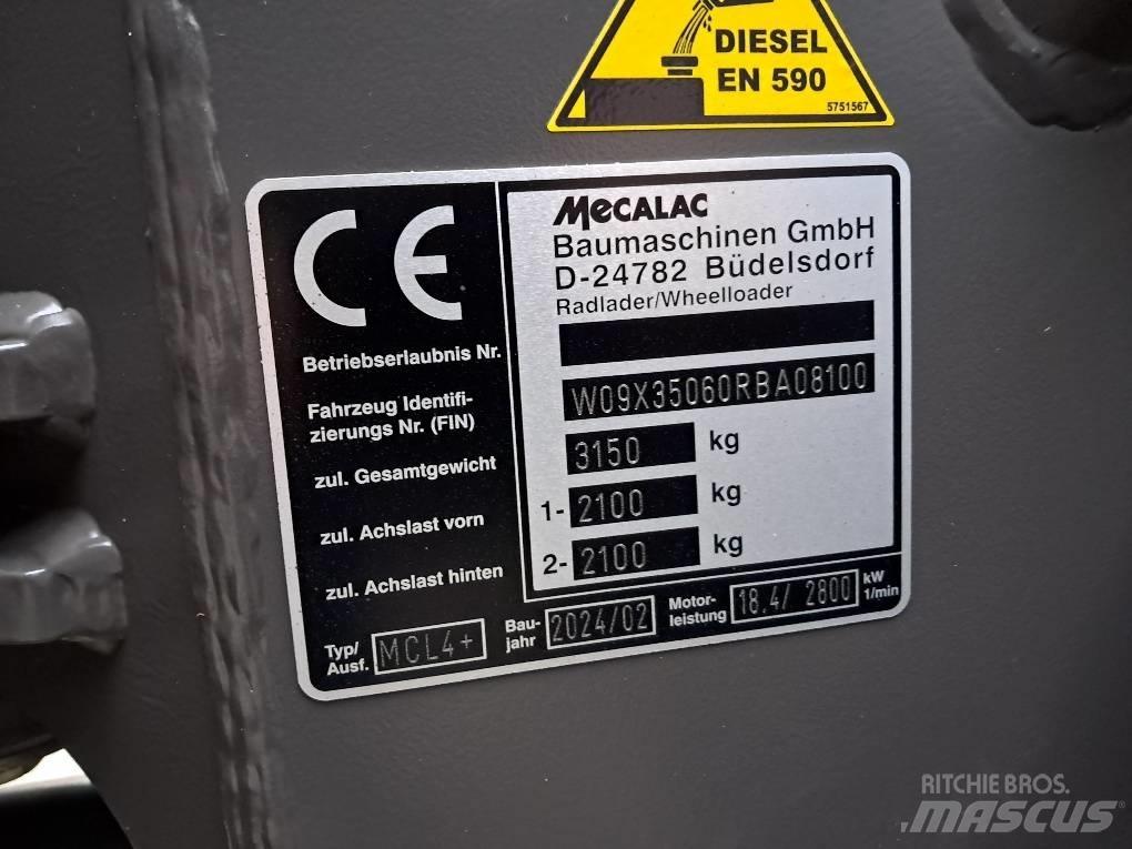 Mecalac MCL 4+ Ładowarki kołowe