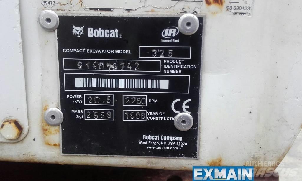 Bobcat X 325 Minikoparki