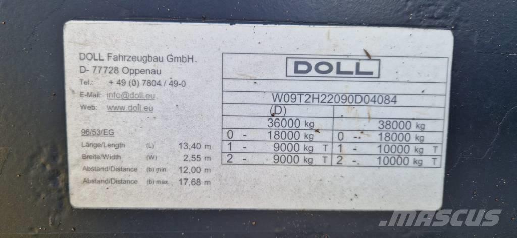 Doll T2H Naczepy niskopodłogowe