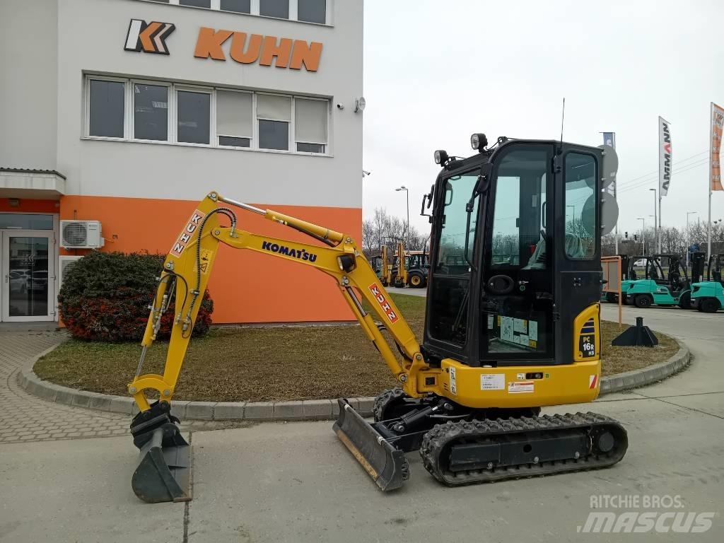 Komatsu PC 16 R-3HS Minikoparki
