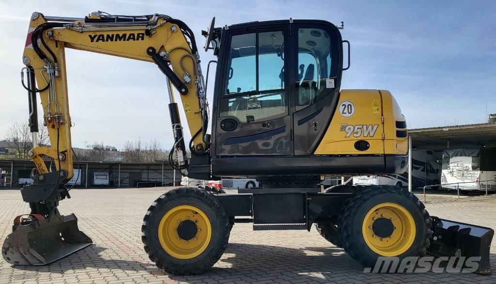 Yanmar B 95 W Koparki kołowe