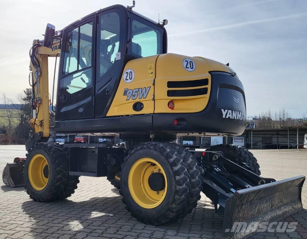 Yanmar B 95 W Koparki kołowe