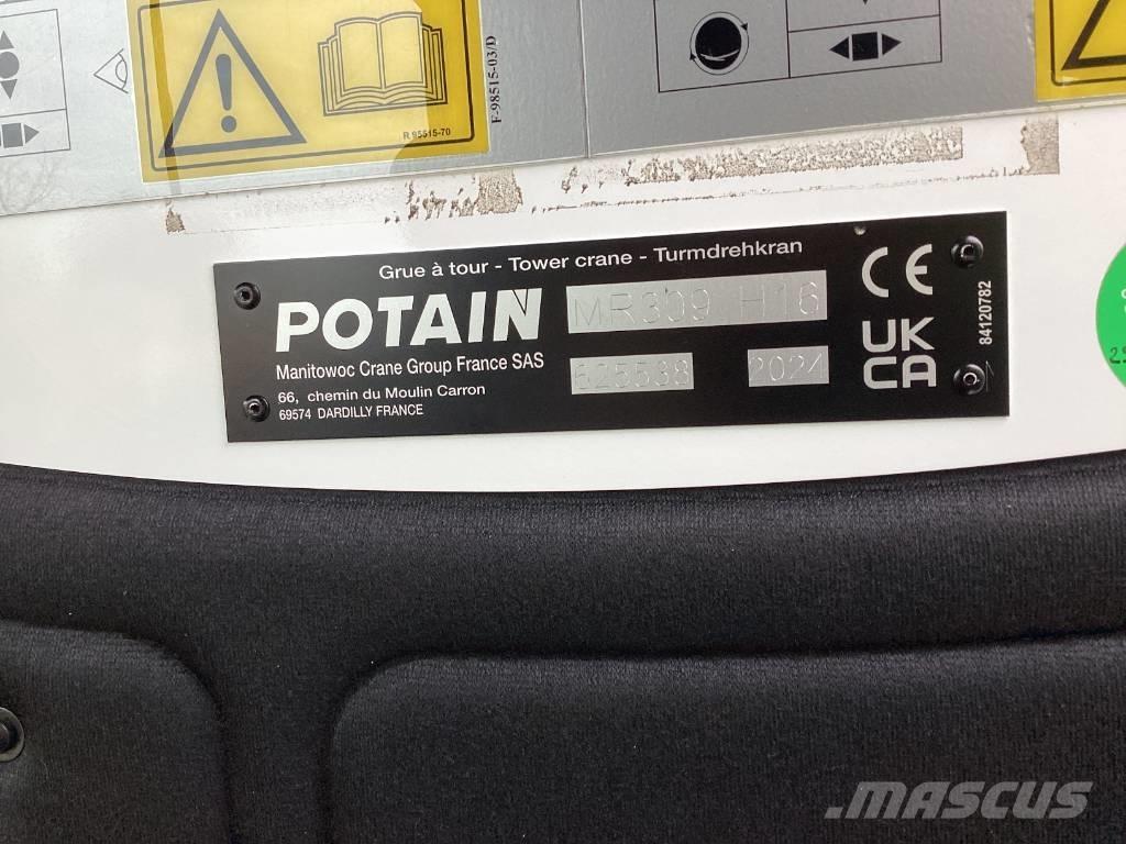 Potain MR309-H16 Żurawie wieżowe