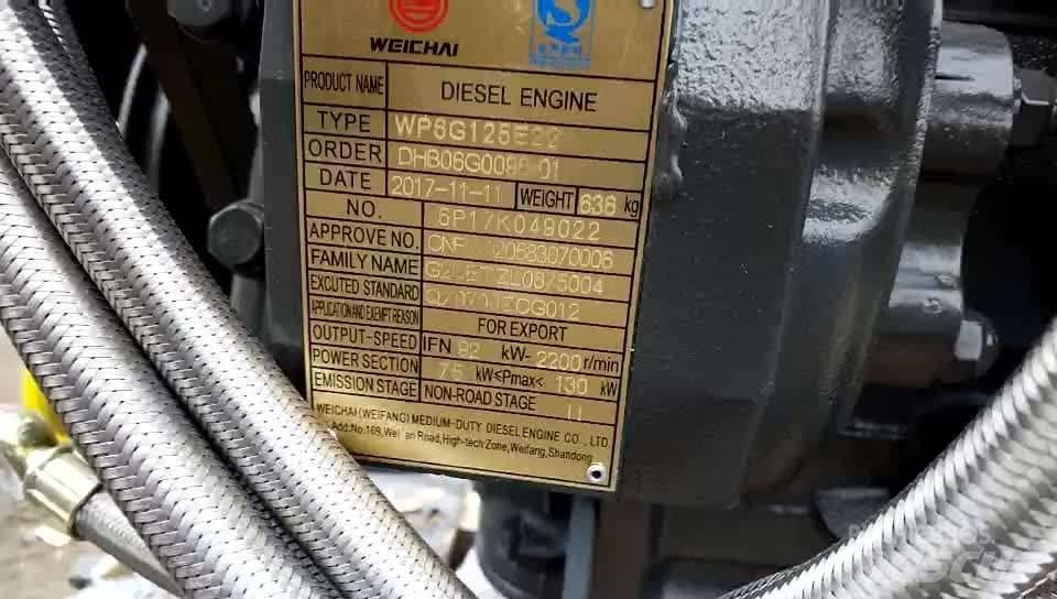 Weichai WP6G125E22 Silniki