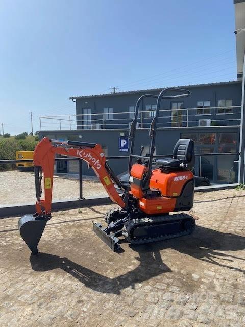 Kubota K 008-3 Minikoparki