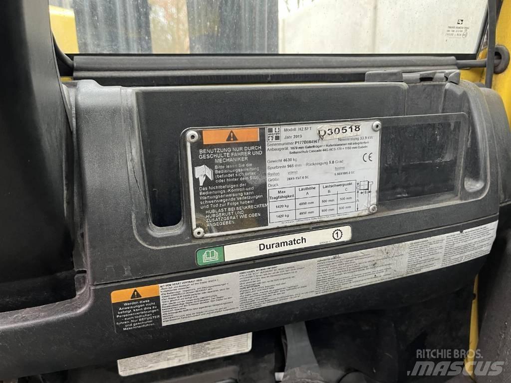 Hyster H2.5FT Wózki Diesla