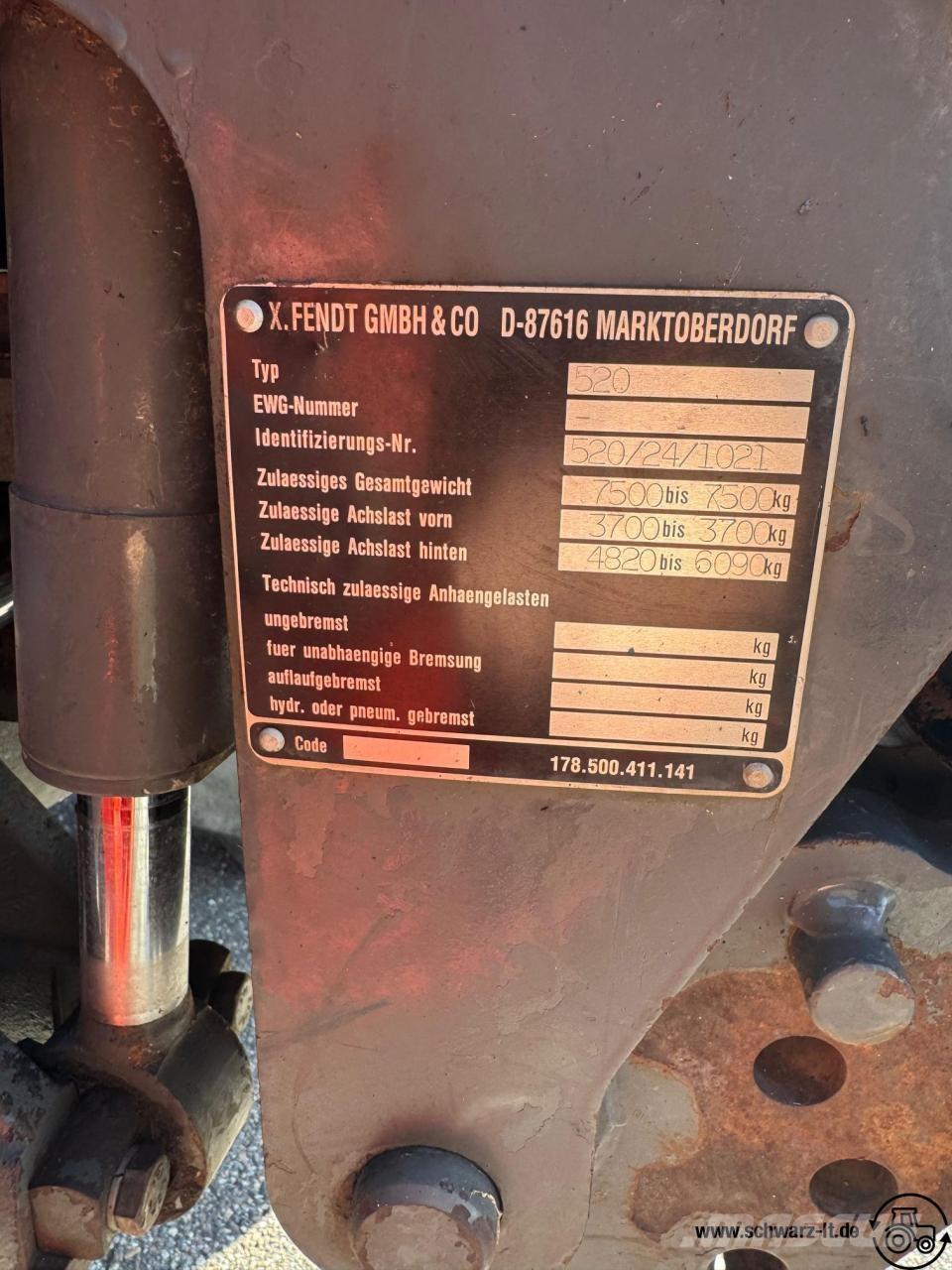 Fendt Xylon 520 Ciągniki rolnicze