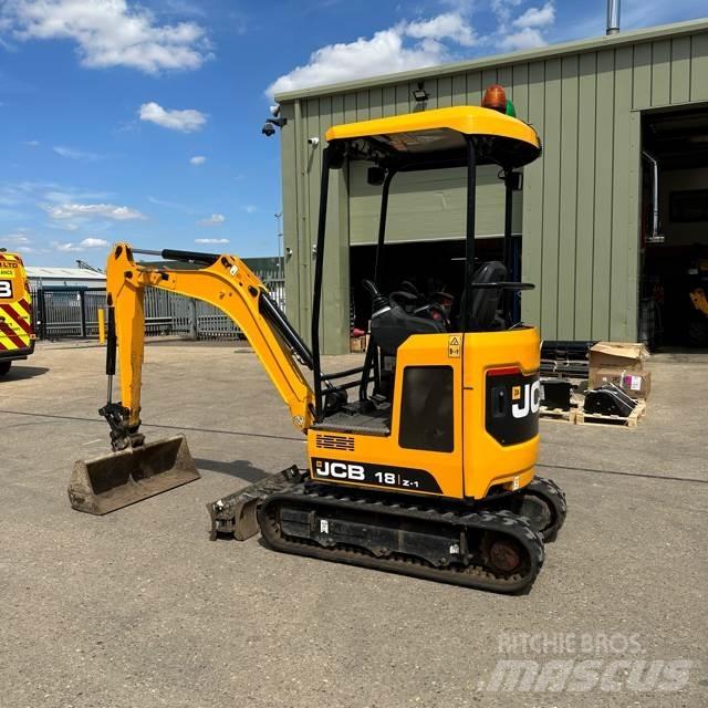 JCB 18Z-1 Minikoparki