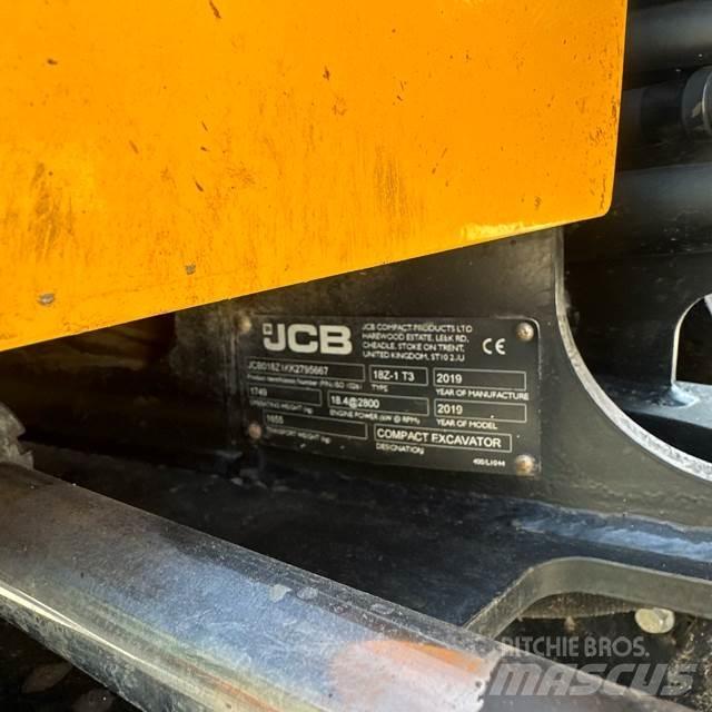 JCB 18Z-1 Minikoparki