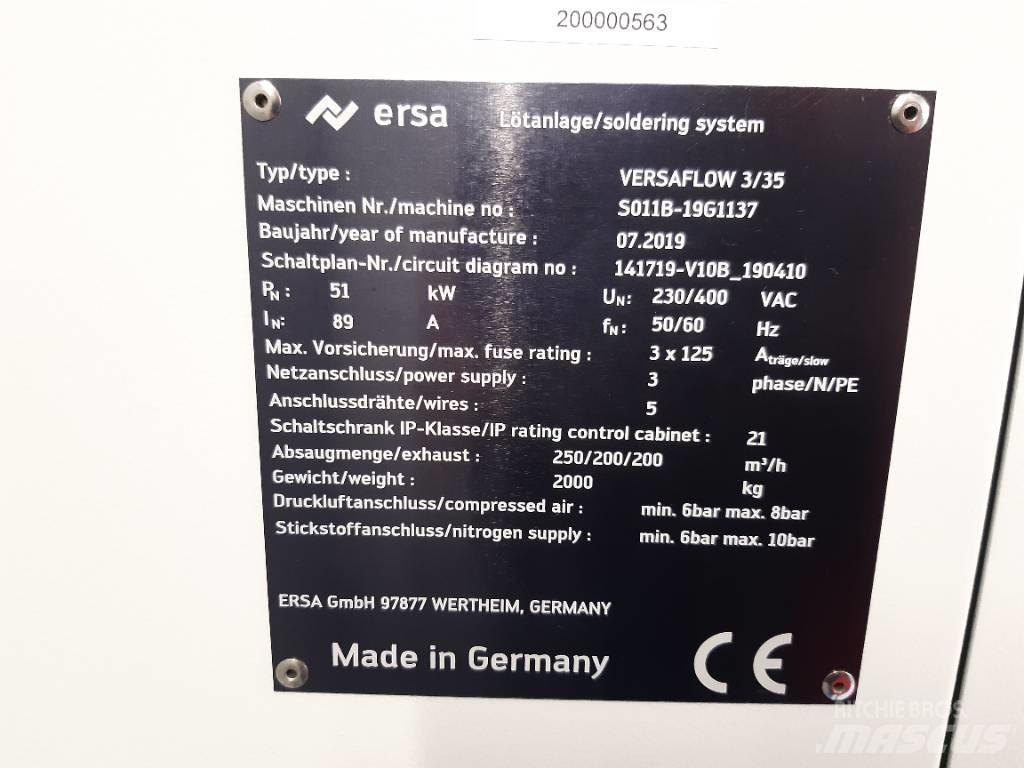  Ersa VERSAFLOW 3/35 Maszyny budowlane - Inne