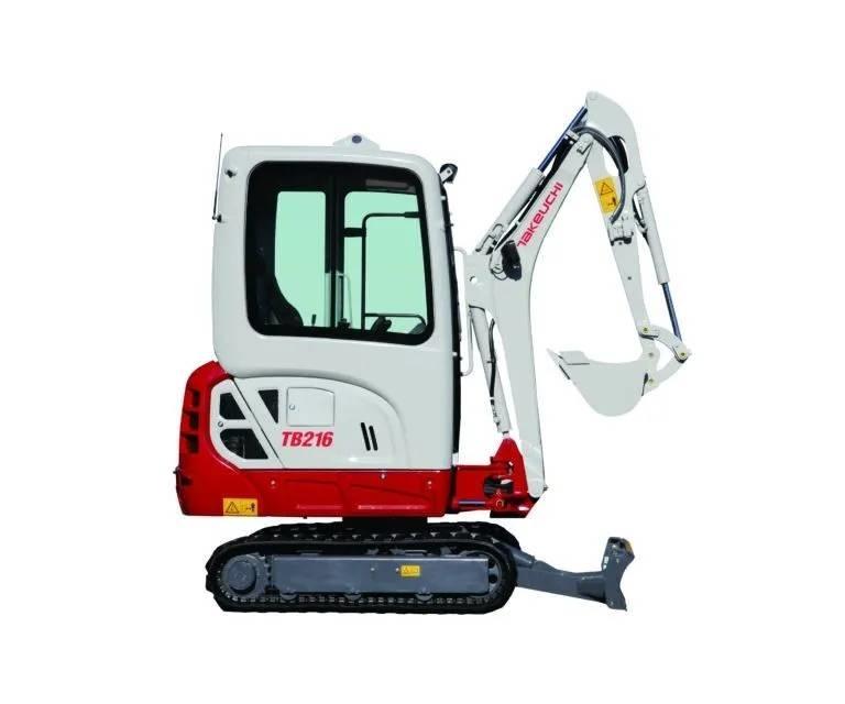 Takeuchi TB216 Minikoparki