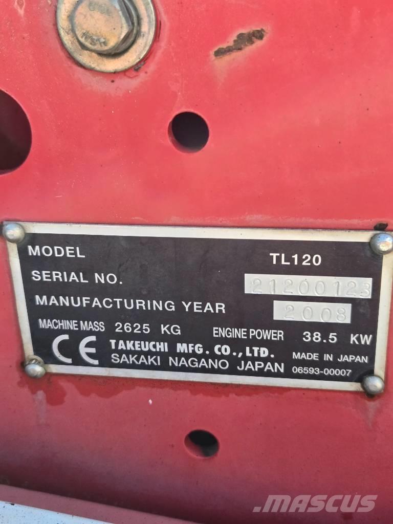 Takeuchi TL120 Ładowarki burtowe