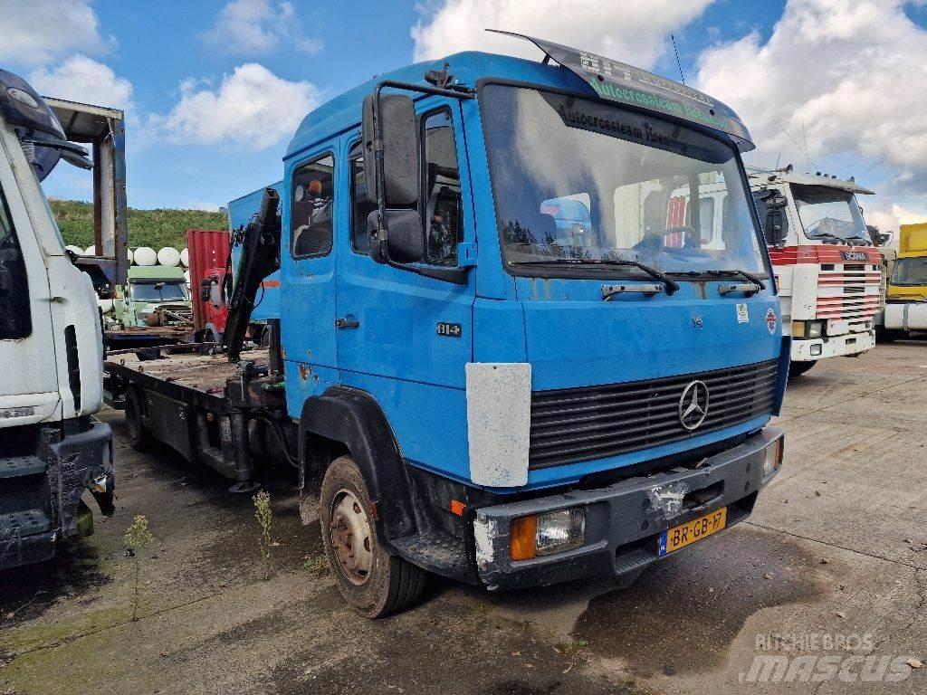 Mercedes-Benz 814 Ciężarówki typu Platforma / Skrzynia
