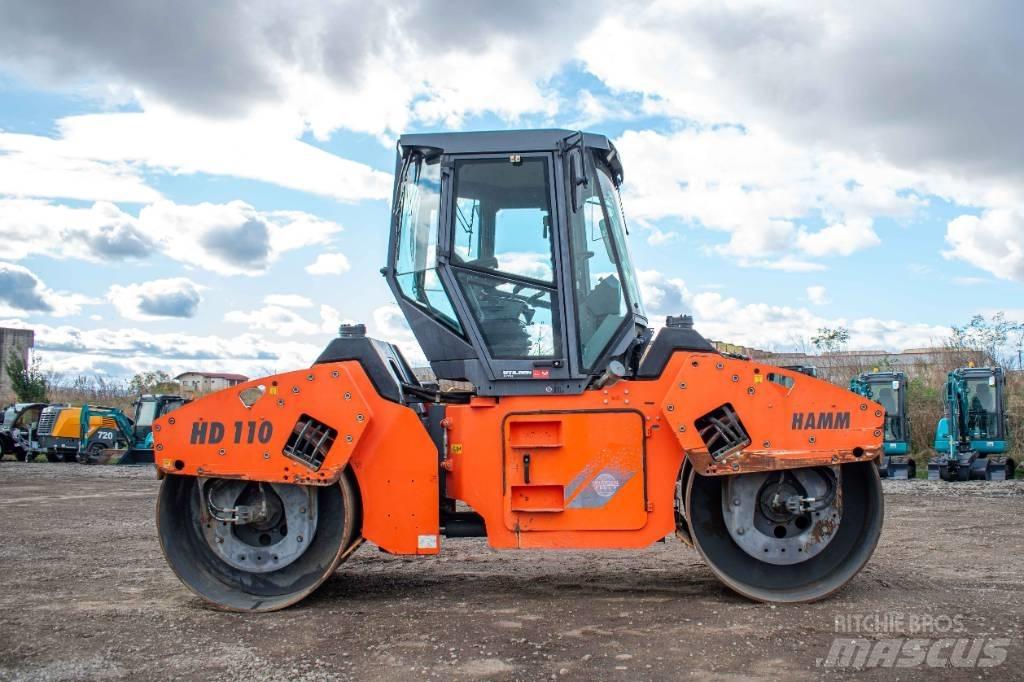 Hamm HD 110 Walce dwubębnowe