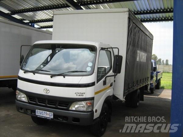 Toyota Dyna 7105 Ciężarówki firanki