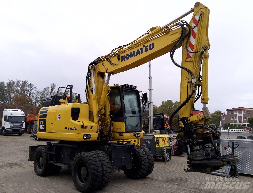 Komatsu PW160-11 Koparki kołowe