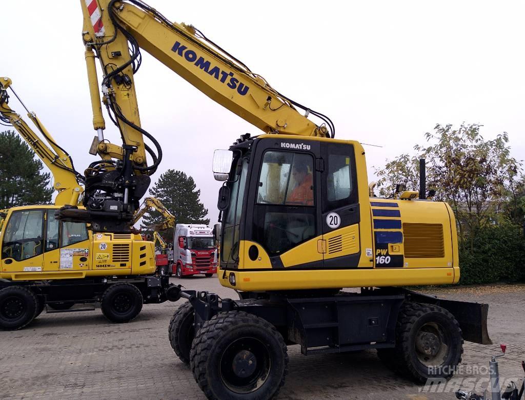 Komatsu PW160-11 Koparki kołowe
