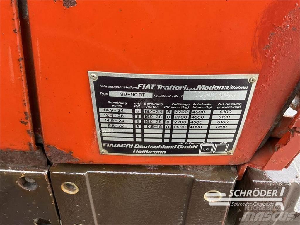 Fiat 90-90 Ciągniki rolnicze