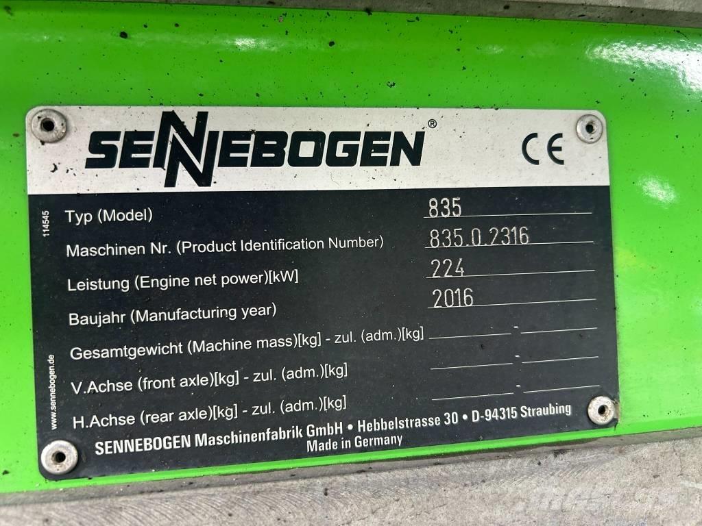 Sennebogen 835 M Koparki przeładunkowe