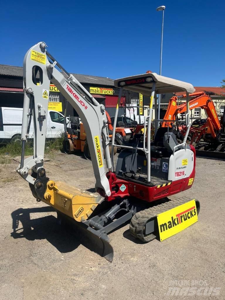 Takeuchi TB216 Minikoparki