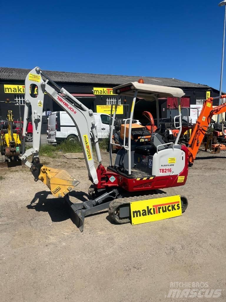 Takeuchi TB216 Minikoparki