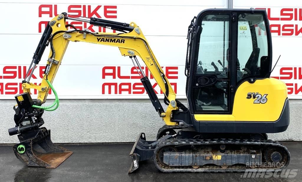 Yanmar SV 26 Minikoparki