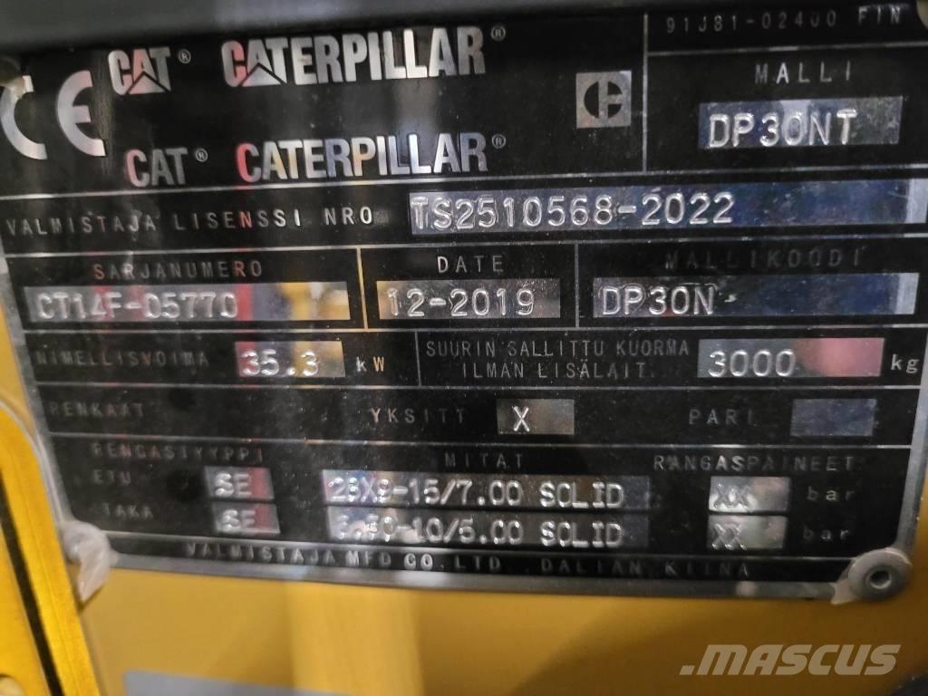 CAT DP 30 N Wózki Diesla