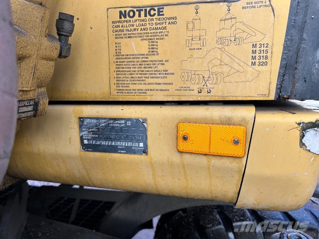 CAT M312 Ładowarki kołowe