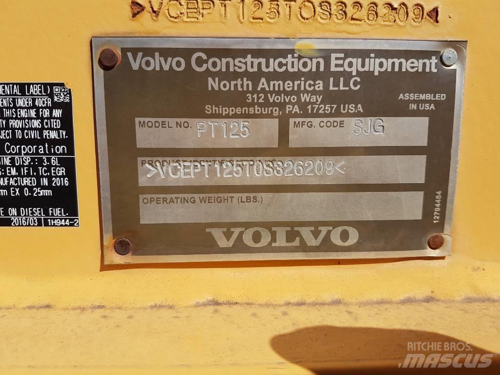 Volvo PT125 Walce ogumione