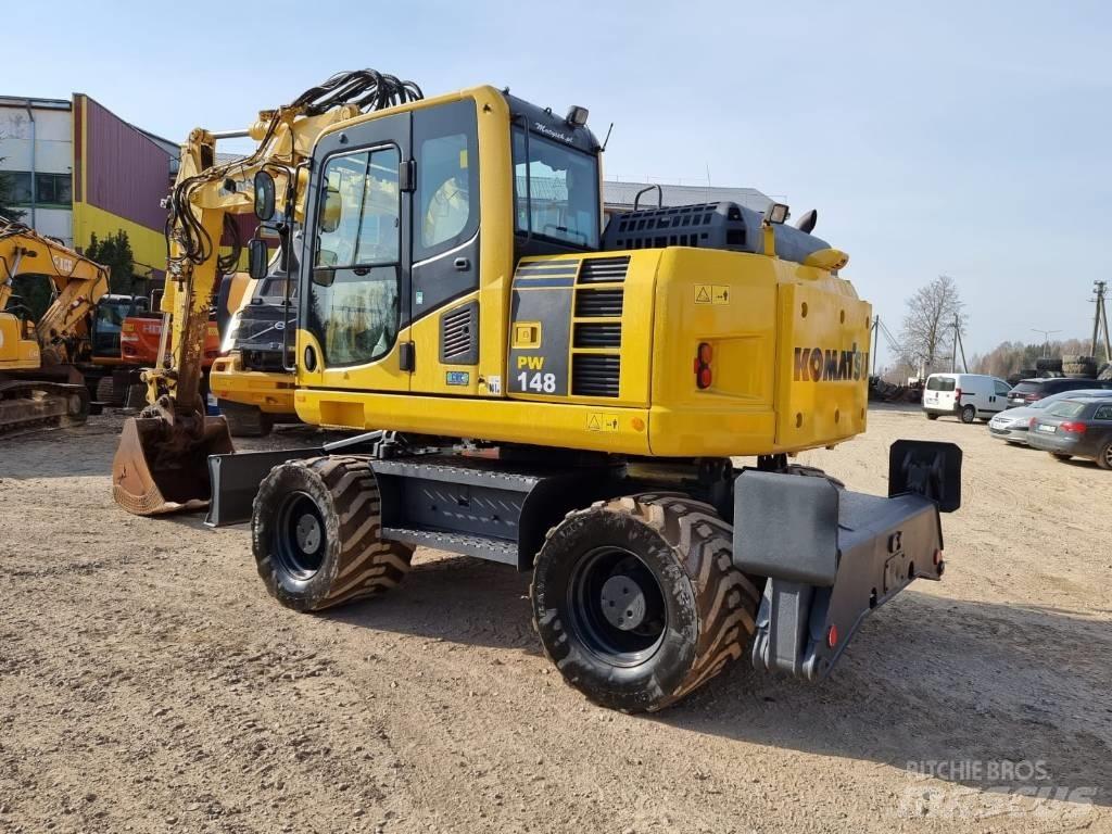 Komatsu PW 148-8 Koparki kołowe