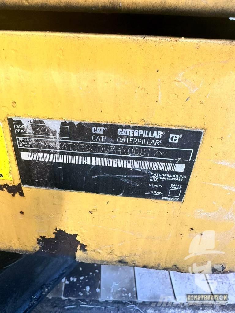 CAT 320 D L Koparki gąsienicowe