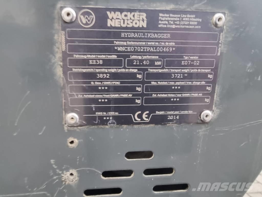 Wacker Neuson EZ 38 Minikoparki