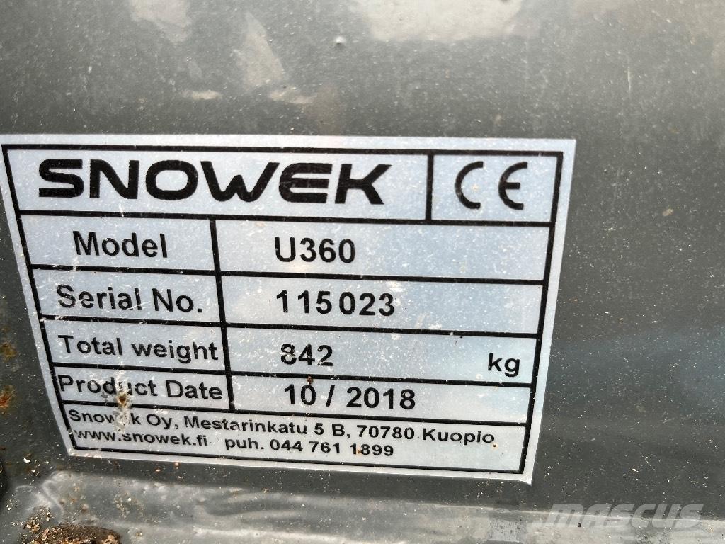 Snowek U360 Lemiesze i pługi śnieżne