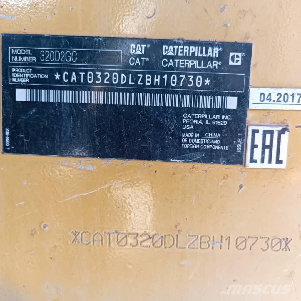 CAT 320D2 GC Koparki gąsienicowe