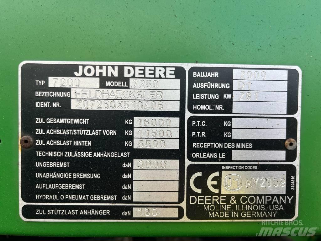 John Deere 7250 Sieczkarnie samojezdne