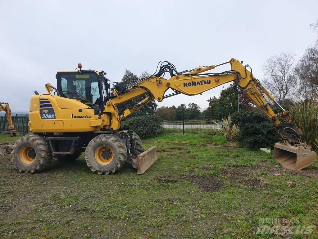 Komatsu PW98MR-10 Koparki kołowe
