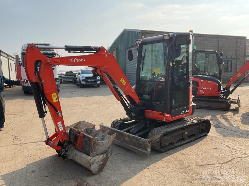 Kubota U27-4 Minikoparki