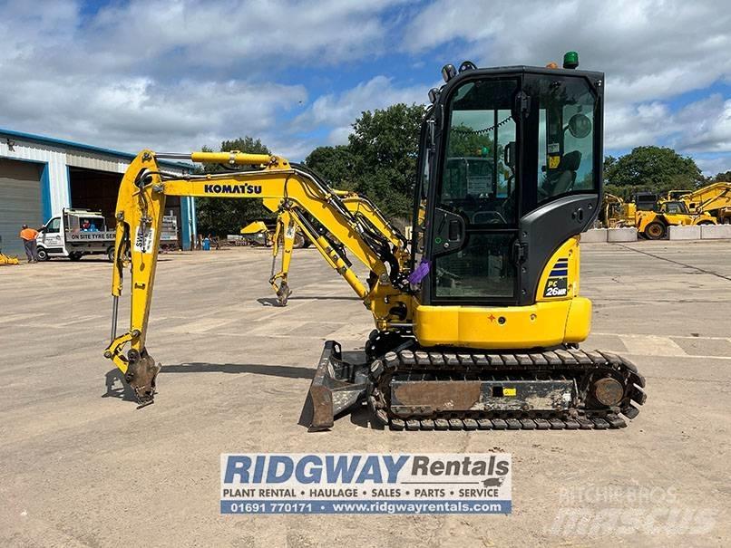 Komatsu PC 26 MR Minikoparki