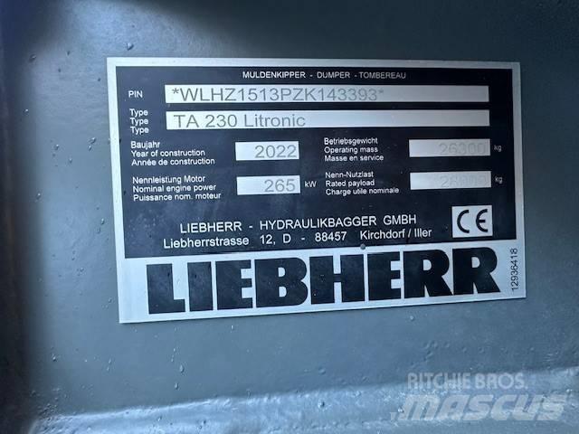 Liebherr TA 230 Wozidła przegubowe
